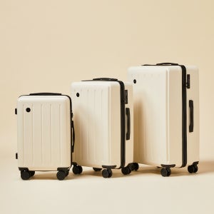 PESPES. 파인 캐리어 3P 세트 20+24+28형 크림