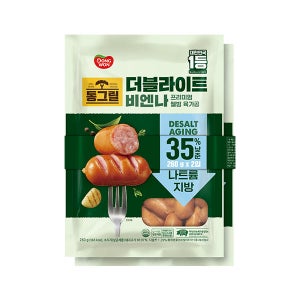 통그릴 더블라이트 비엔나 260g x 2봉