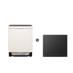 LG 디오스 오브제컬렉션 식기세척기 + LG 디오스 인덕션 DUE5BGL1E + BEI3ASB2OE / 5BG1E-ASB2E