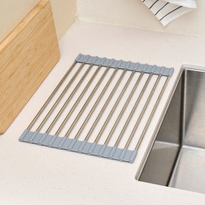 마이키친 스텐 다용도 싱크롤12칸 55x22cm