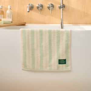 STF 더블 스트라이프 세면타월 MELON 40X80cm 190g