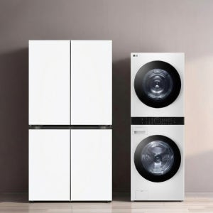 LG 디오스 오브제컬렉션 매직스페이스 냉장고 + LG 트롬 워시타워  T876MQQ111 + W2421WAMR