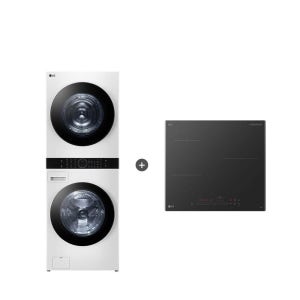 LG 트롬 오브제컬렉션 워시타워 + LG 디오스 인덕션 W2421WAMR + BEI3ASB2OE