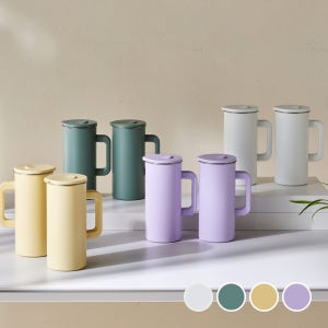 세척이 쉬운 스텐304 냉장고물병 1.5L 2P세트 (4 colors)