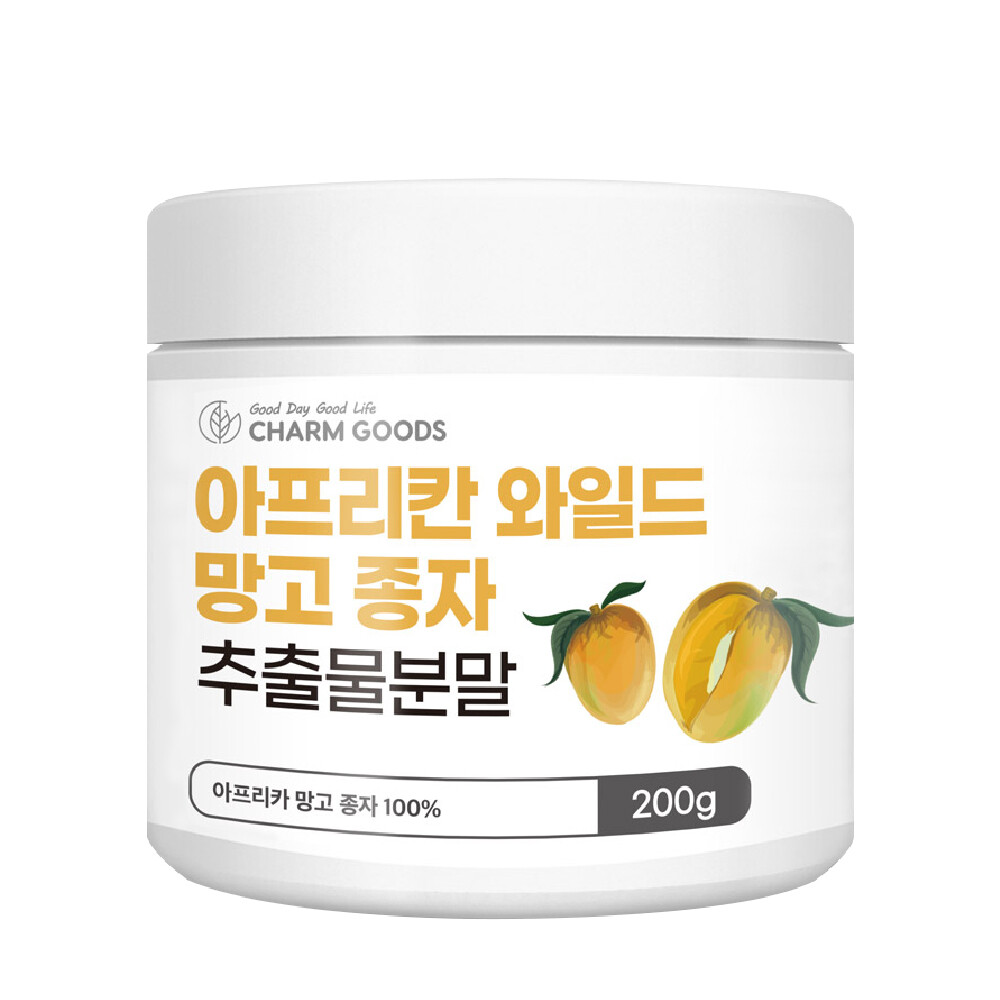 <b>와일드 망고 종자</b> 씨앗 <b>추출물</b> 분말 가루 대용량 1개