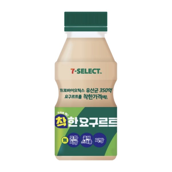 착한 요구르트 제품 이미지
