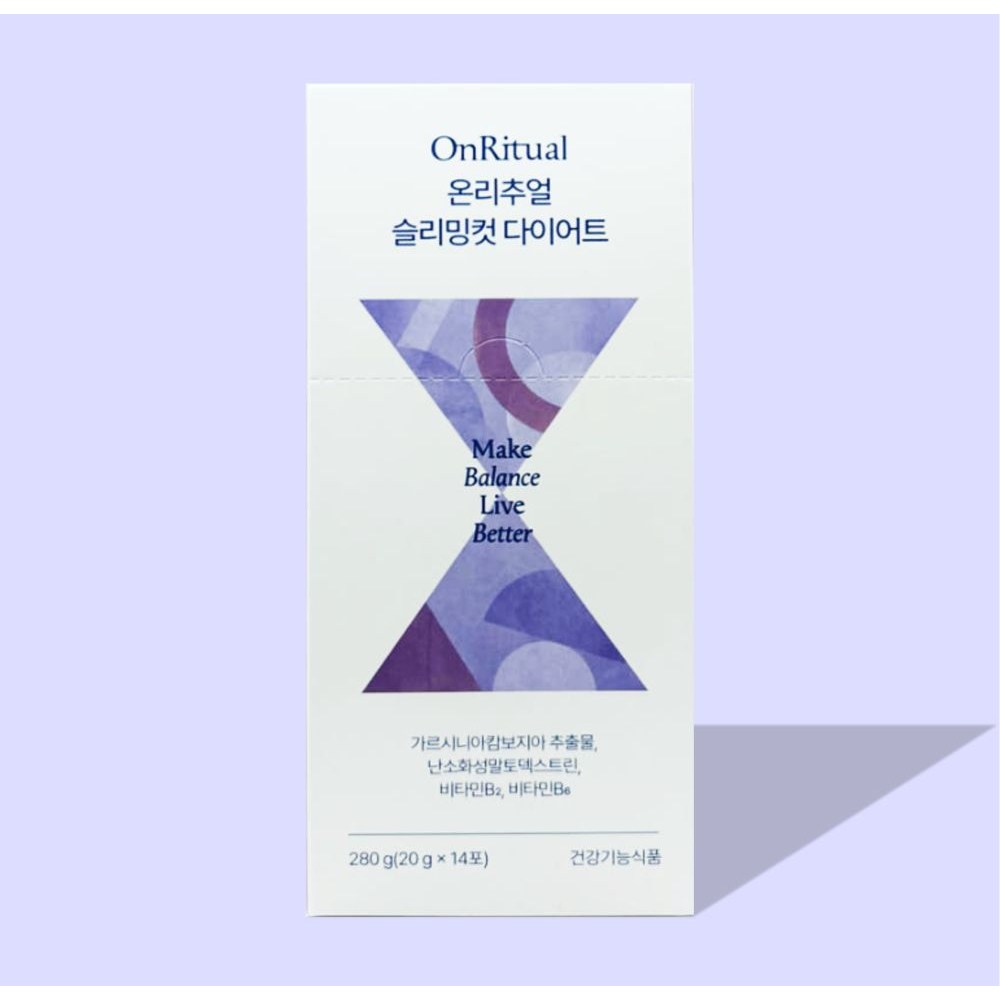온리추얼 슬리밍컷 다이어트 <b>젤리</b> / 2주 루틴 체지방 감소 칼로리 치아<b>씨드</b> 컷팅제 (14포)  1박스