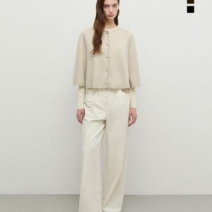 쉬즈미스 라운드 케이프 가디건 SSKCDP31040 463694