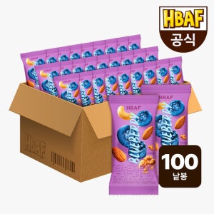 [본사직영] 바프 먼투썬 하루견과 블루베리 100봉 (20G X 100EA)