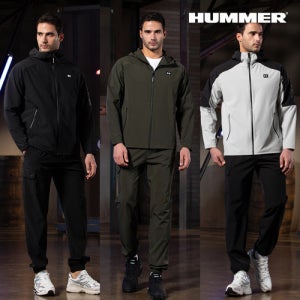 HUMMER 26SS 남성 우븐테크 트랙수트 셋업 2종