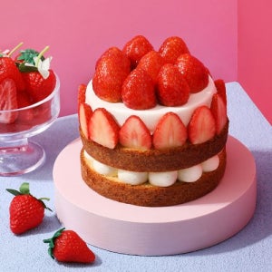 [파리바게뜨] 생딸기 듬뿍 프레지에 케이크