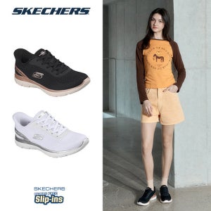 스케쳐스 26SS 최신상 여성용 써밋 슬립인스 슈레이스 타입 워킹화 TV상품