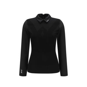 [어뉴골프]WOMEN HYBRID LONG TSHIRTBK BLACK AGGSWTS72BK