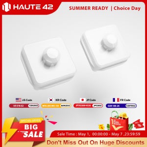 Haute42 HauteBlock 스위치 미스클릭 방지 버튼 차단기(Hitbox용) 레버리스 컨트롤러용 로우 프로파일 스위치 Hitbox와 호환 가능