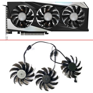 기가바이트 지포스 RTX 3060 GAMING OC 12G RTX2060 3070 1660 5500 5600 그래픽 팬용 냉각 팬, PLD08010S12HH, 4 핀 RTX3060