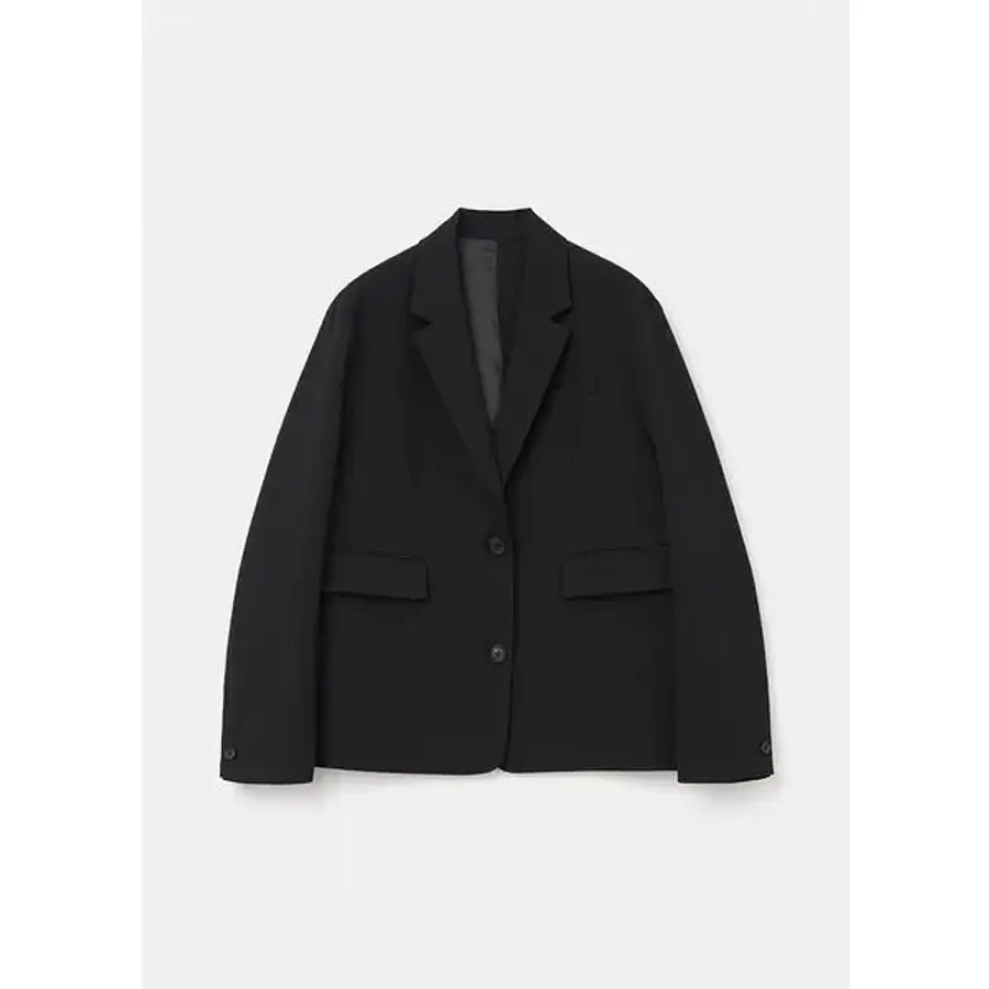 [유니폼브릿지]back slit blazer(womens) black