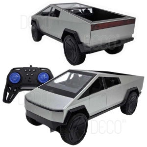 [데코앤] RC카 1:16 사이버 트럭 EV 전기차 라이트 USB 충전식 무선조종 미니카