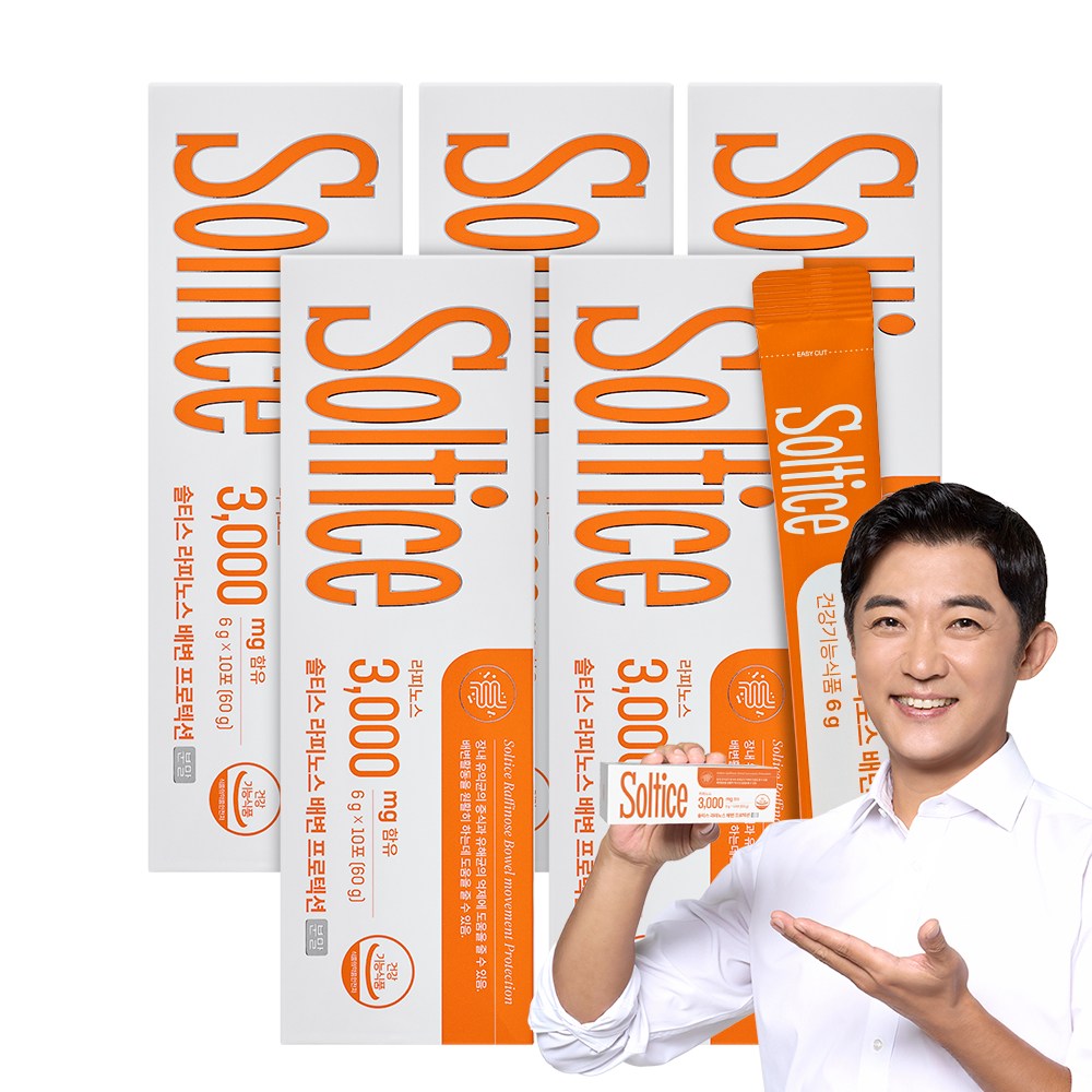 솔티스 <b>라피노스</b> 배변 프로텍션 분말  5개  60g