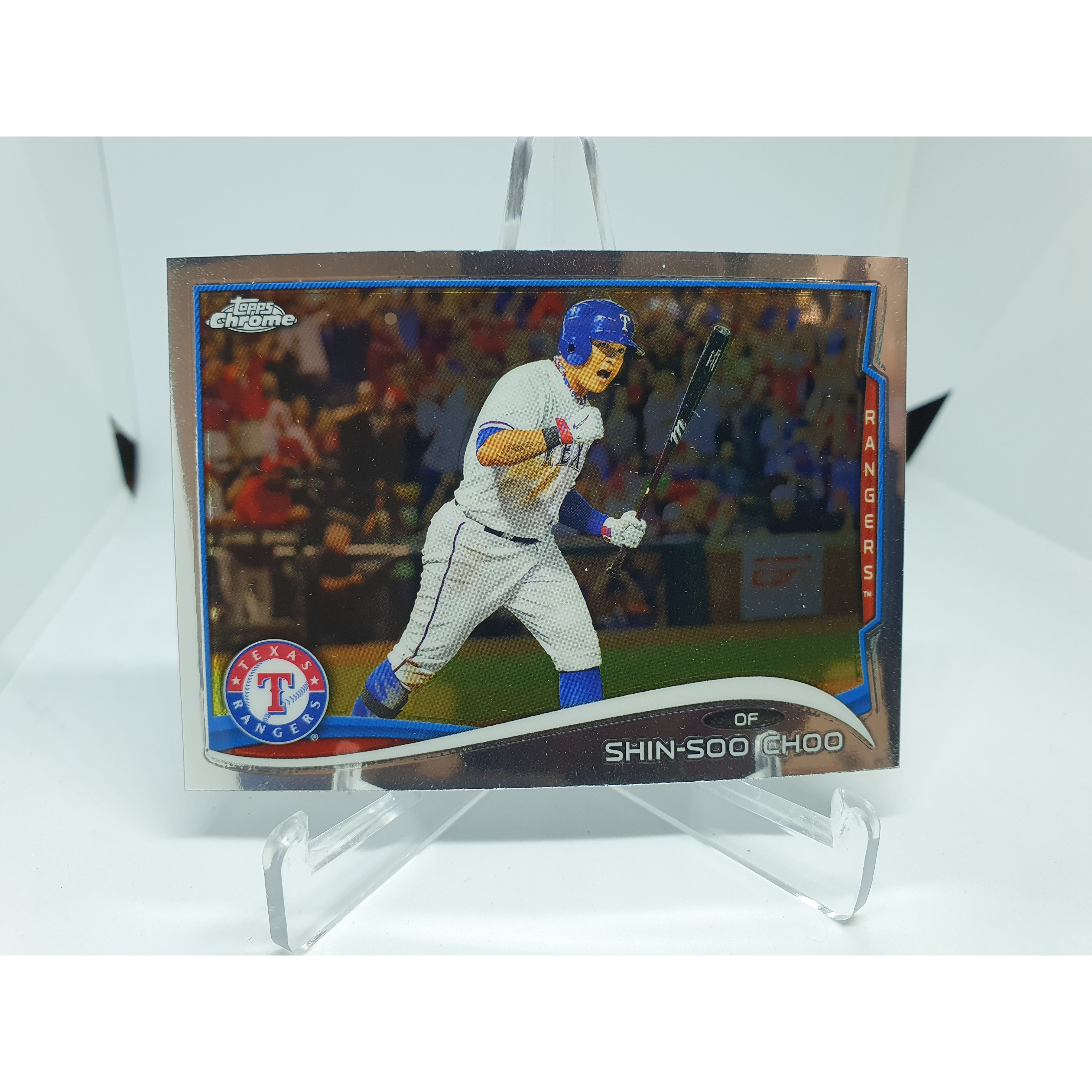 추신수 ﻿2014 Topps Chrome Update 텍사스 레인저스 MLB 야구카드  1개