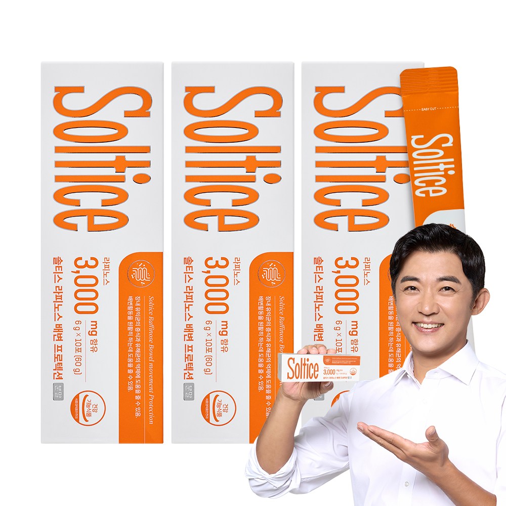 솔티스 <b>라피노스</b> 배변 프로텍션 분말  3개  60g