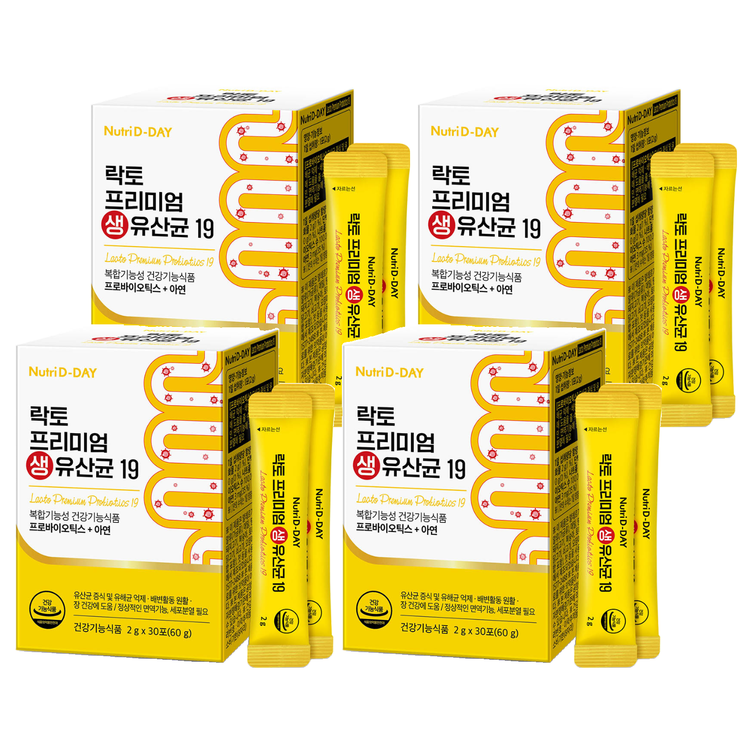 뉴트리디데이 락토 <b>프리미엄 생유산균 19</b>