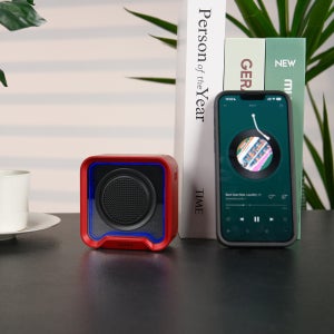 에디파이어 [국내정품] EDIFIER QS20 레드 휴대용 포터블 블루투스 스피커 6W