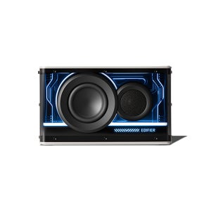 에디파이어 [국내정품] EDIFEIR QD25 화이트 데스크탑 투명 블루투스 스피커 25W