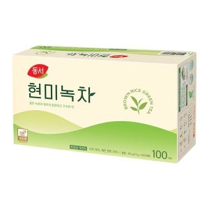 동서 [하프클럽/동서]동서 현미 녹차 100T
