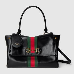 GUCCI [파파라초] 미디엄 탑 핸들백