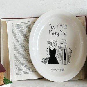 I will marry you 답 프로포즈 플레이트, 프롬프레젠트