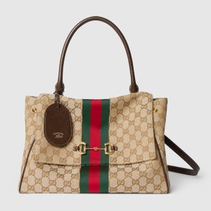 GUCCI [파파라초] 미디엄 탑 핸들백