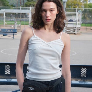 [썸웨어버터] Voe Lace Sleeveless - Ivory S6SSV02IVF