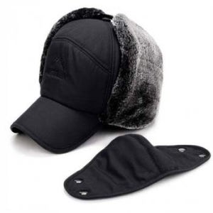 겨울용 방한 털모자 귀달이 장착 군밤형 남녀공용 등산 스포츠