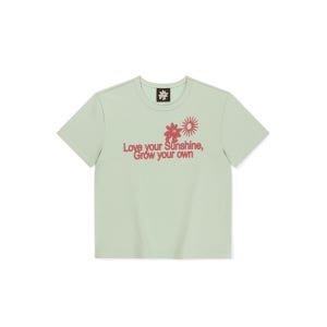 [SUNLOVE][SUNLOVE]W Love Your Sunshine Tee Light Sage(K1773147597550015GR01)