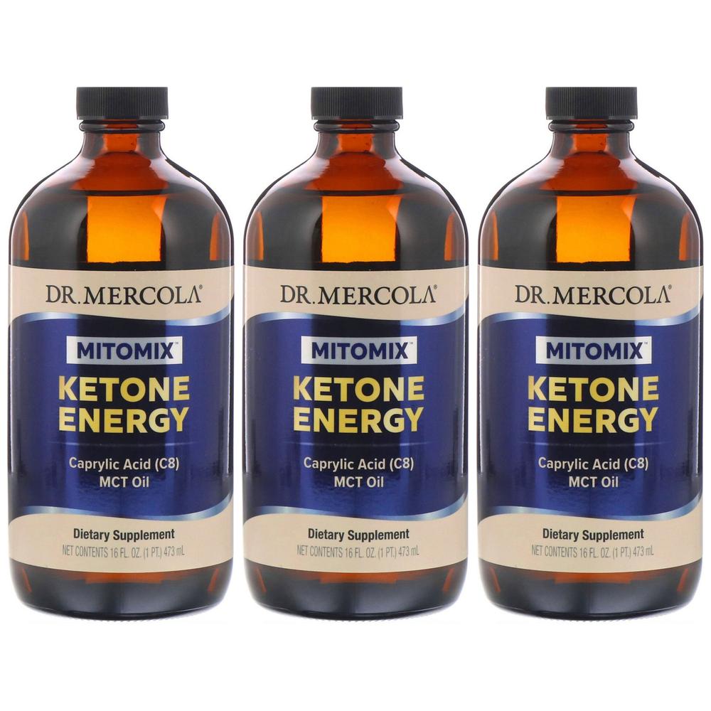 Dr. Mercola Mitomix Ketone Energy <b>닥터 머콜라</b> Mitomix 케톤 에너지 473ml 3병 포화<b>지방</b> 카프릴산 MCT오일 함유MCT오일 함유오일 함유