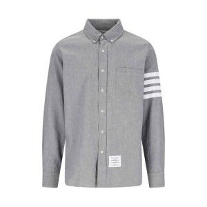 톰브라운 라프리마 톰브라운 샴브레이 4바 셔츠 MWL272E 00111 035