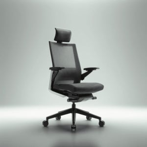 퍼시스 ZIEL 지엘 헤드레스트 컴퓨터 책상 의자 블랙