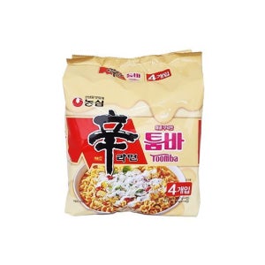 농심 신라면 툼바 멀티팩 137g 4개입