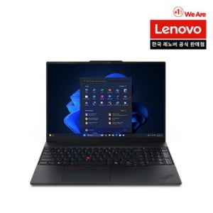 Thinkpad E16 ILL G3 U7 AI W11 씽크패드 노트북 업무용 사무용