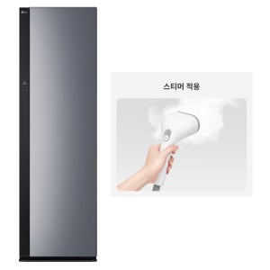 LG전자 스타일러 오브제컬렉션 SC5GMR80S 블랙틴트미러 5벌+바지 1벌 듀얼트루스팀 바지칼주름관리
