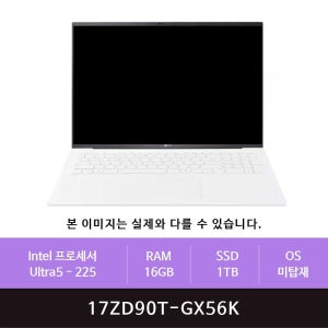 LG전자 그램17 17ZD90T-GX56K 1TB교체(zoaa)