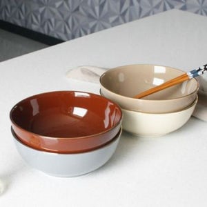 도자기 면그릇 테두리 골드 도금 면기 라면 국수 그릇 랍슨유통