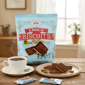 노브랜드 초코비스킷