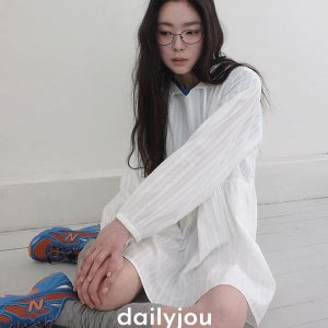 내일도착 미니원피스 [MADE] 아이미 패턴 코튼 투웨이 미니 원피스