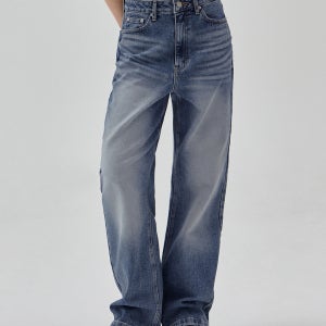 [률앤와이] DENIM WASHING LOOSE FIT PANTS INDIGO R6 DENIM WASHING LOOSE FIT PANTS INDIGO R6