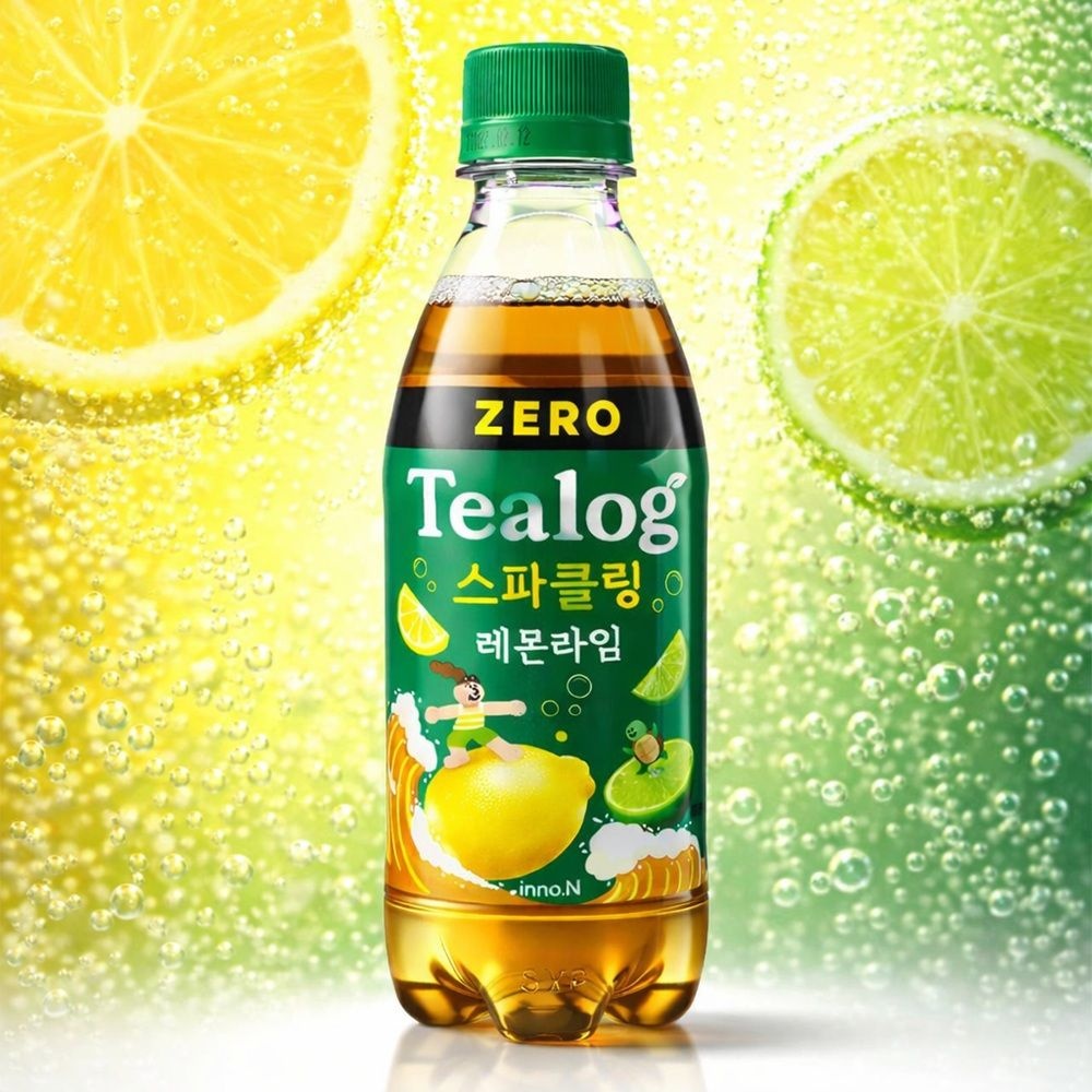 이노엔 티로그 스파클링 제로 레몬라임