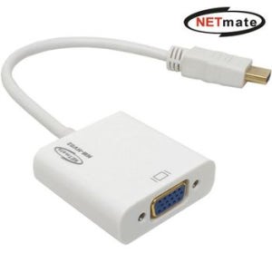 NETmate 679CAA91 HDMI to VGA 변환컨버터(음성지원)