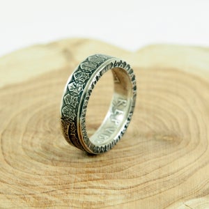 이탈리아500리라 슬림은화반지, 그루터기 동전반지