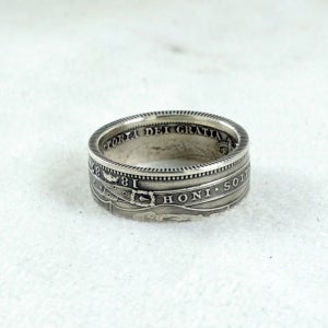 영국 빅토리아여왕 1실링은화반지, 그루터기 동전반지