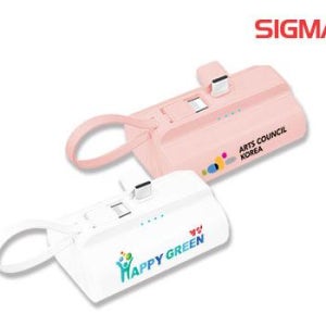시그널 듀얼 10,000mAh 도킹형 보조배터리 C타입 증정품 주문제작 기업판촉물 판촉물제작
